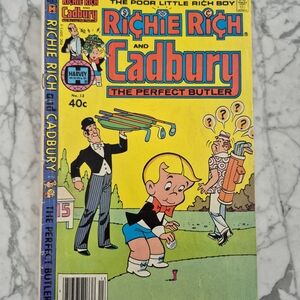 Vintage Richie Rich and Cadbury Comic Book
